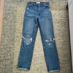 90’s straight ultra high rise